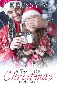 Author Krissy V A Taste of Christmas Cover Reveal
