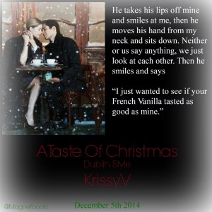 Author Krissy V A Taste of Christmas Teaser ATOCKV2