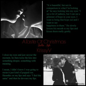 Author Krissy V A Taste of Christmas Teaser ATOCKV5