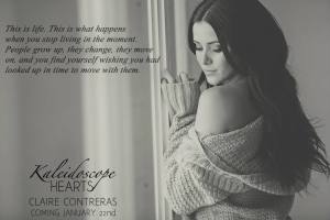 Author Claire Contreras Kaleidoscope hearts teaser 5