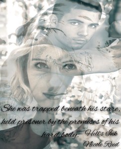 Author Nicole Reed hell's ink teaser 1