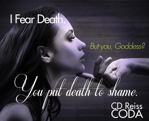 Author C D Reiss coda teaser use