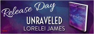 Author Lorelei James Unraveled_RDbanner