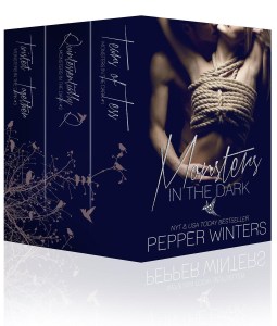 Author Pepper Winters Monsters in the Dark boxed set