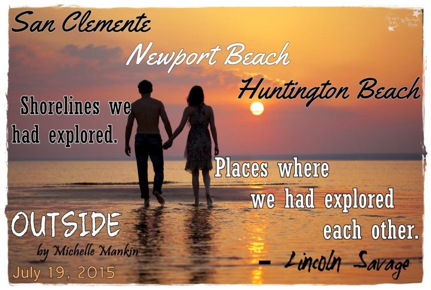 Author Michelle Mankin outside teaser