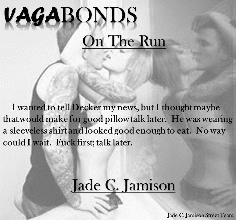 Author Jade C. Jamison 7-7 PM OTRun teaser 7.9.15