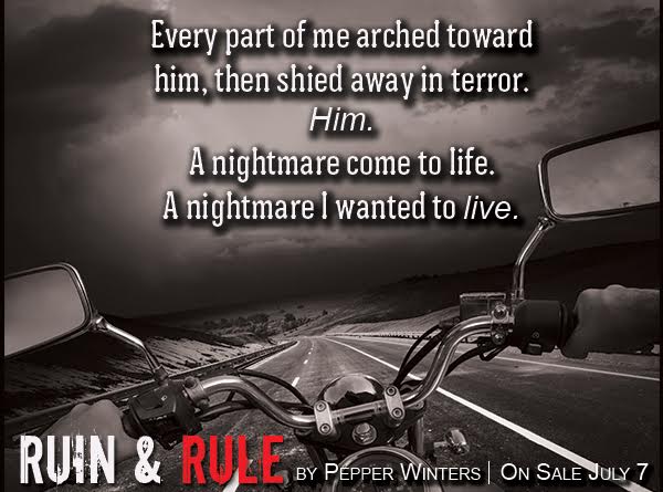 Author Pepper Winters ruin & rule bt teaser 7.6.15