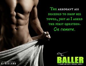 Author Vi Keeland The Baller Teaser 1 1.18.16