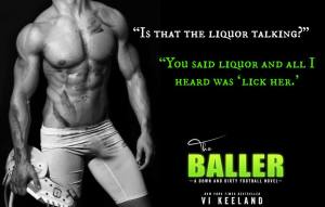 Author Vi Keeland The Baller teaser 2 1.18.16
