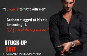 Author Vi Keeland stuck up suit teaser 1 4.4.16