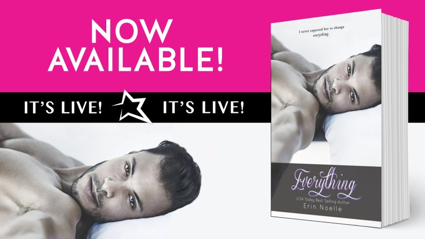 Author Erin Noelle everything now available 6.22.16