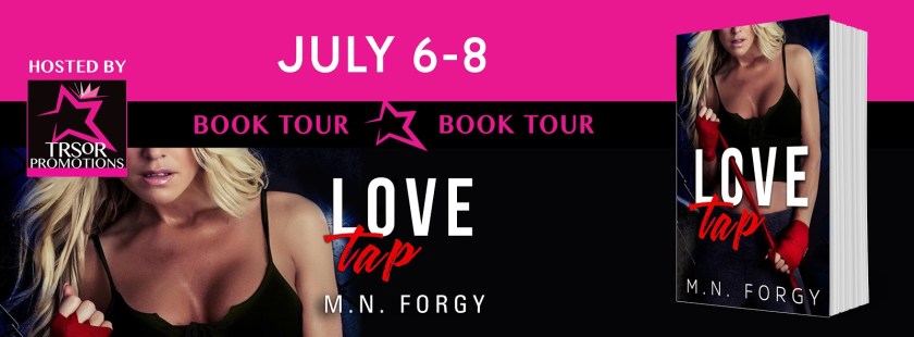 Author M.N. Forgy love tap book tour 7.6.16