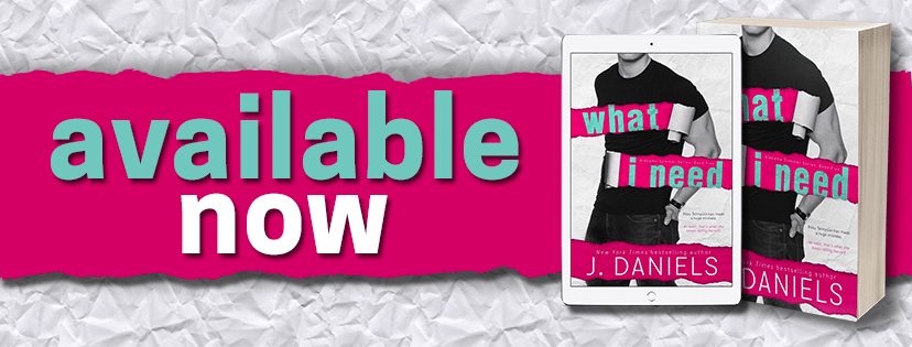 J. Daniels What I Need Available Banner 3.10.17